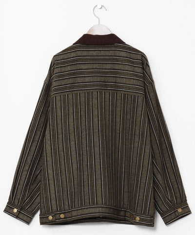 SURF＆Palms Striped Jacket