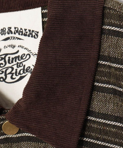 SURF＆Palms Striped Jacket