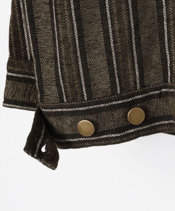 SURF＆Palms Striped Jacket