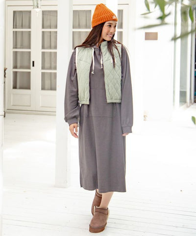 SURF＆Palms Corduroy Quilted Vest