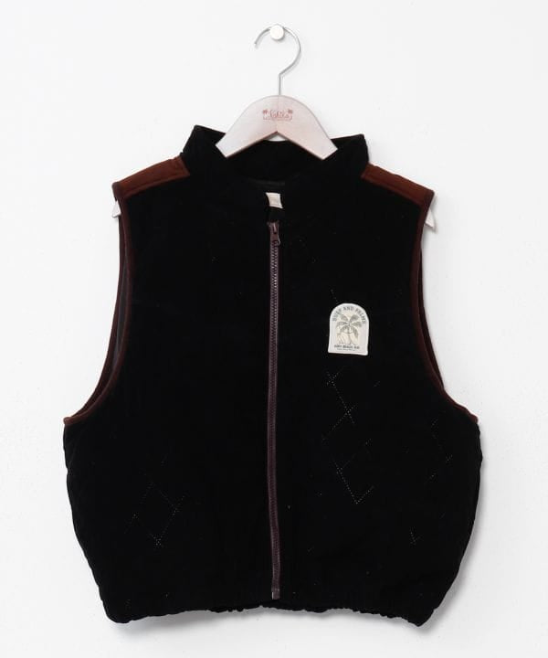 SURF＆Palms Corduroy Quilted Vest
