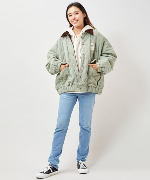 SURF＆Palms Corduroy Quilted Jacket