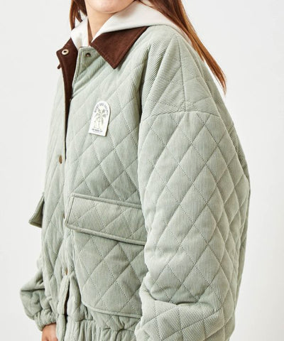 SURF＆Palms Corduroy Quilted Jacket