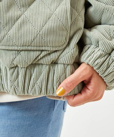 SURF＆Palms Corduroy Quilted Jacket