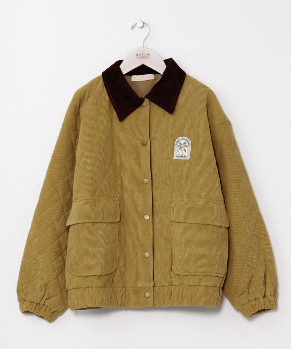 SURF＆Palms Corduroy Quilted Jacket