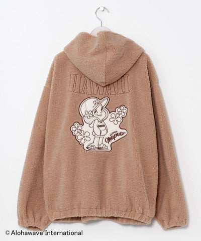 ALOHA MAPUA Boa Hoodie Jacket Ametsuchi - Main Image