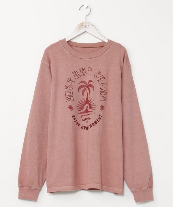 SURF＆Palms Men's Long Sleeve T-Shirt