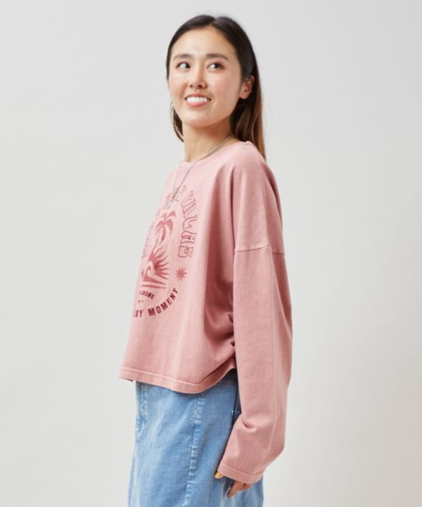 SURF＆Palms Vintage Like Long Sleeve T-Shirt