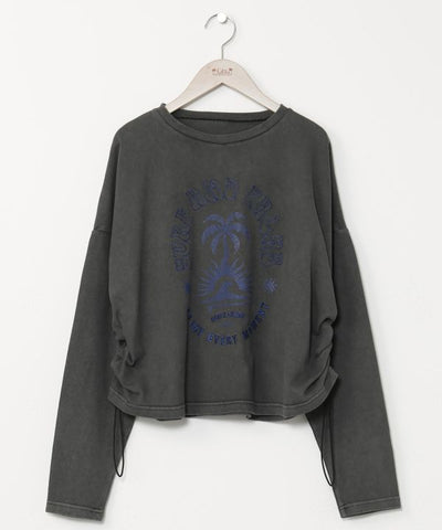 SURF＆Palms Vintage Like Long Sleeve T-Shirt
