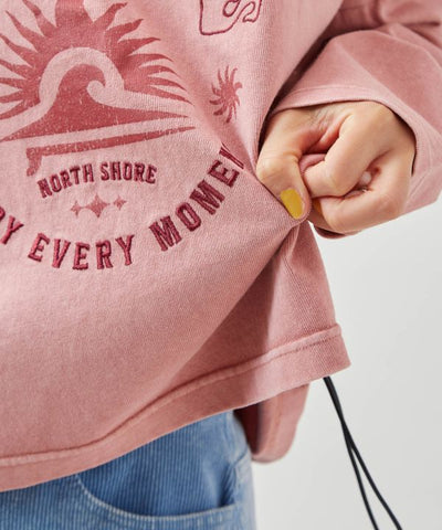 SURF＆Palms Vintage Like Long Sleeve T-Shirt