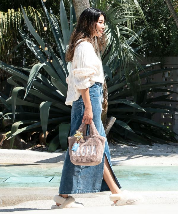 SURF＆Palms Vintage Wash Corduroy Skirt