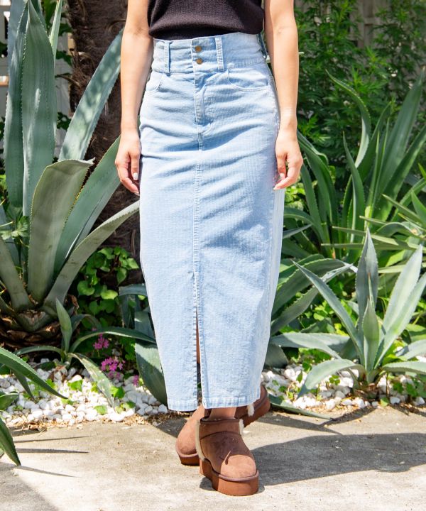 SURF＆Palms Vintage Wash Corduroy Skirt