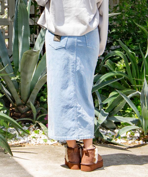 SURF＆Palms Vintage Wash Corduroy Skirt