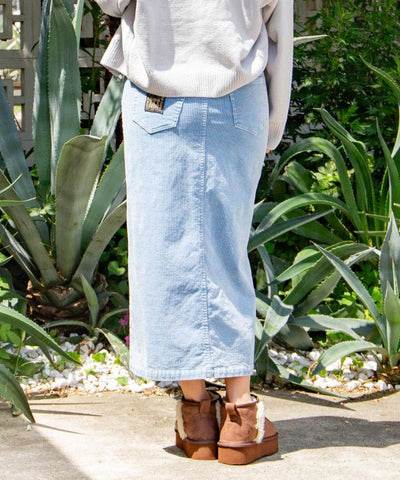 SURF＆Palms Vintage Wash Corduroy Skirt