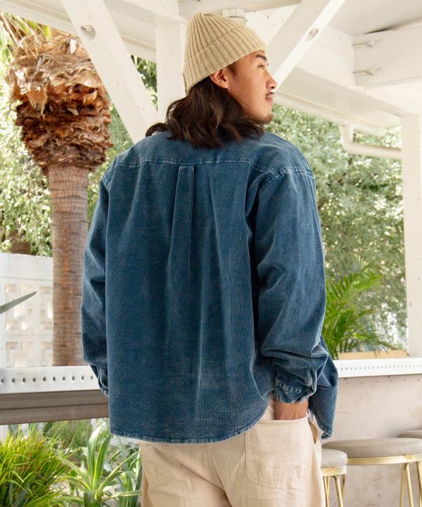 SURF＆Palms Vintage Wash Corduroy Shirt