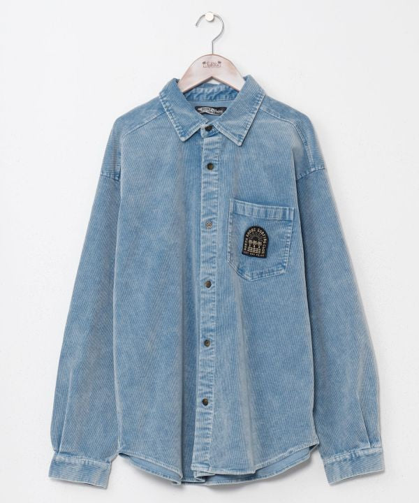 SURF＆Palms Vintage Wash Corduroy Shirt