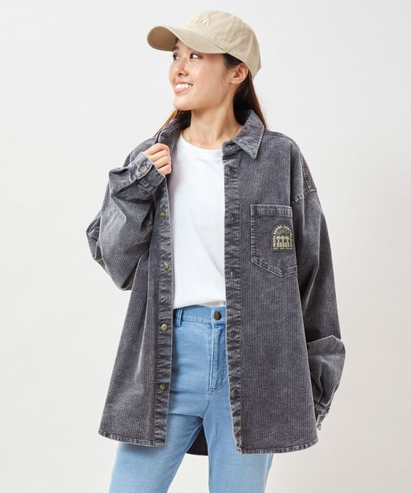 SURF＆Palms 빈티지 워시 코듀로이 셔츠
