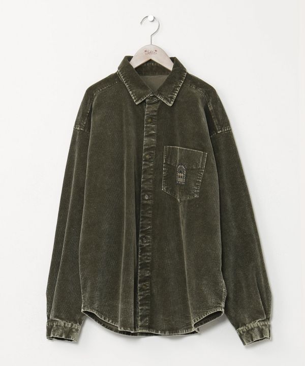SURF＆Palms Vintage Wash Corduroy Shirt