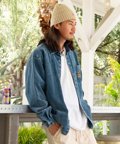 SURF＆Palms Vintage Wash Corduroy Shirt