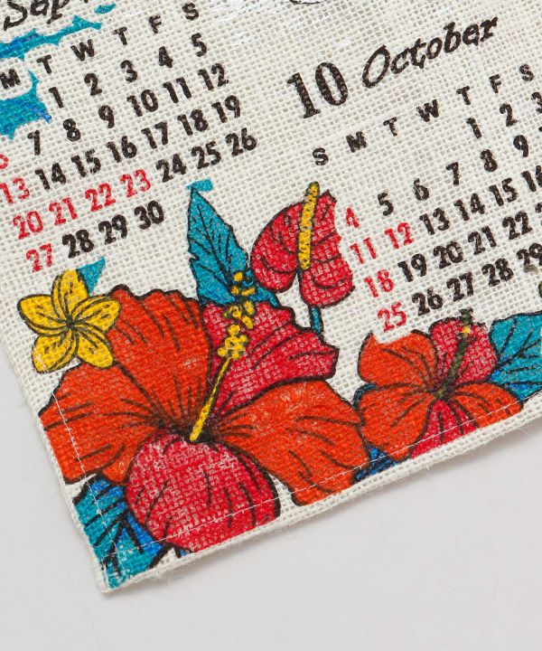 2026 Jute Calendar - RAINBOW BUS