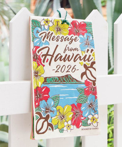 Kalendar 2026 - Mesej dari Hawaii