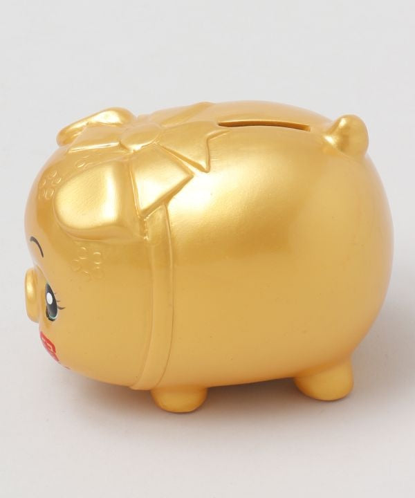 Golden Piggy Bank - L