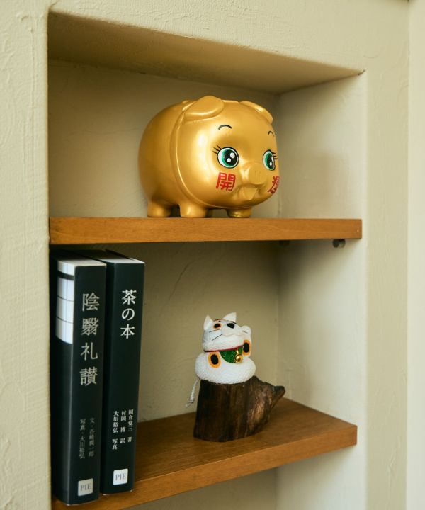 Golden Piggy Bank - L