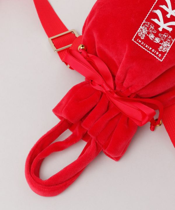 大大吉 Drawstring Shoulder Bag & T-Shirt Set