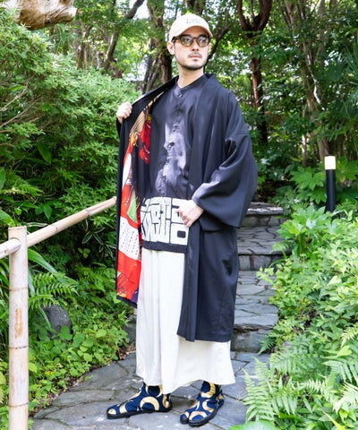 ANANRI - Unisex URAMASARI Long Haori