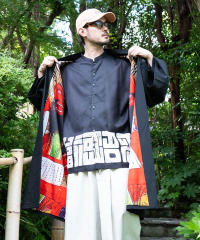 ANANRI - Unisex URAMASARI Long Haori