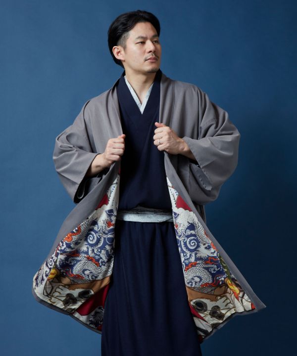 ANANRI - Unisex URAMASARI Long Haori