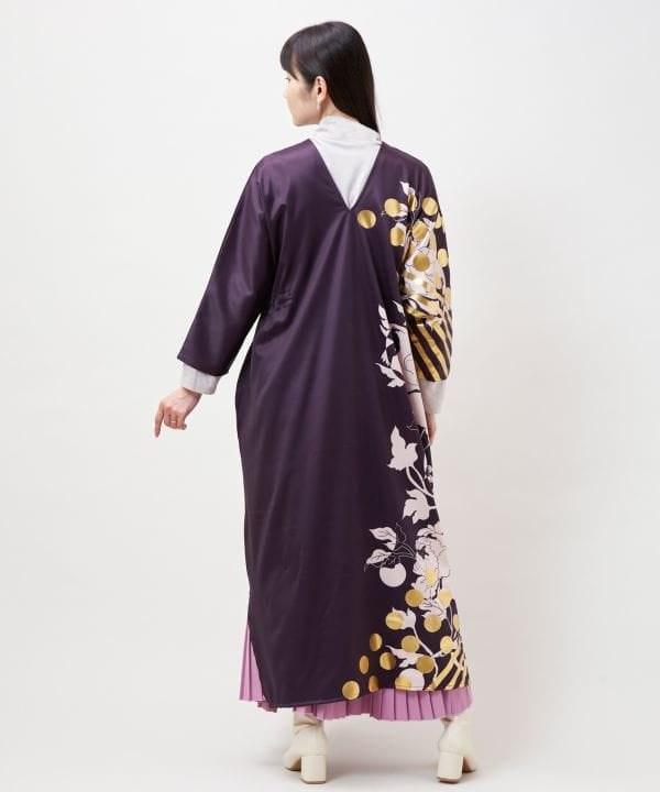 Foil Print Relaxed Fit Dress