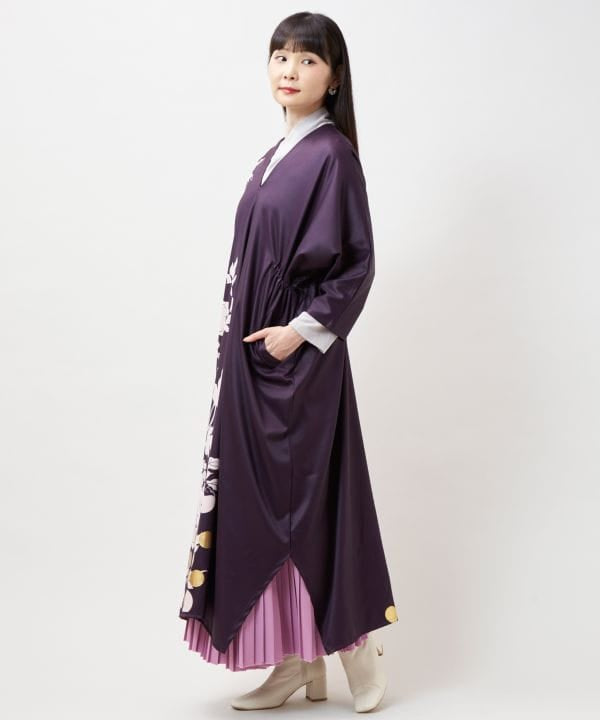 Foil Print Relaxed Fit Dress