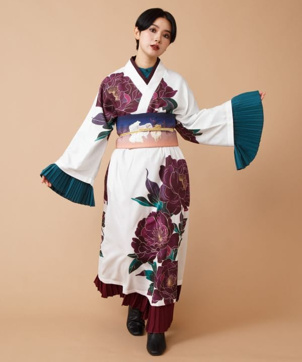 HIDAYOSE Pleated Cuff Blouse by Kaya - Ametsuchi