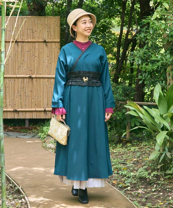 HIDAYOSE Pleated Inner Skirt by Kaya - Ametsuchi