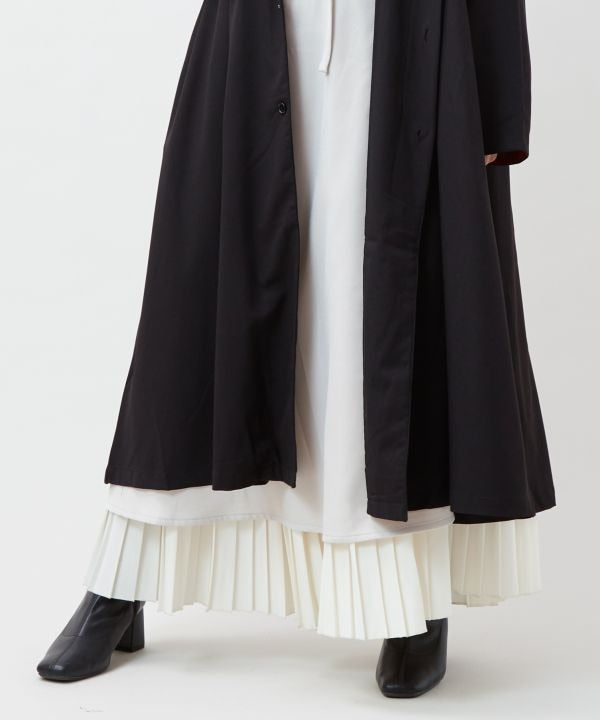 HIDAYOSE Pleated Inner Skirt by Kaya - Ametsuchi