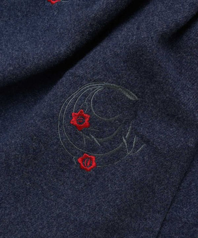 Embroidered Narcissus Scarf