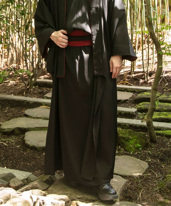WA NO HAREGI - Men's Pants with Obi Belt