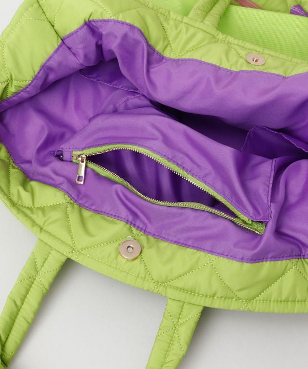 Japanese Motif Quilted 2 Way Bag