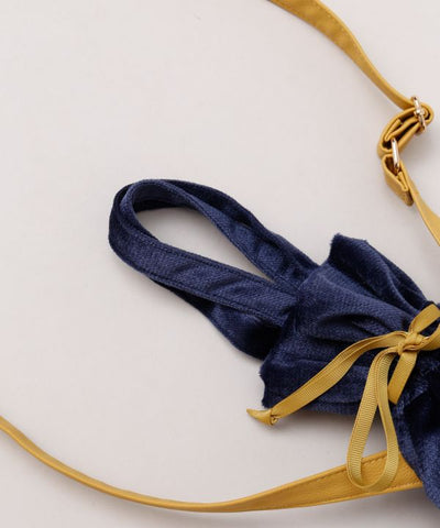 Velour Minimal Shoulder Bag