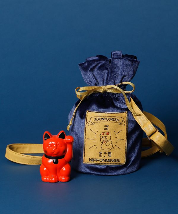 Velour Minimal Shoulder Bag