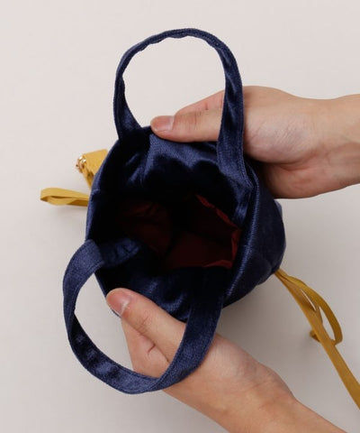 Velour Minimal Shoulder Bag