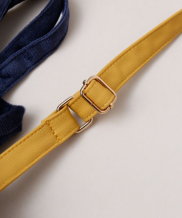 Velour Minimal Shoulder Bag