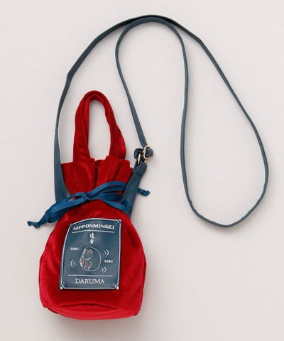 Velour Minimal Shoulder Bag