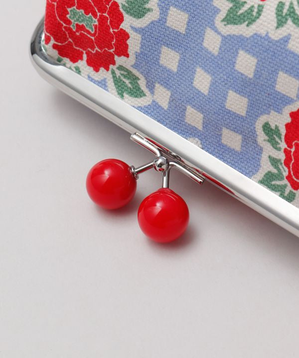 KOUSHI - Retro Like Gamaguchi Barrel Pouch