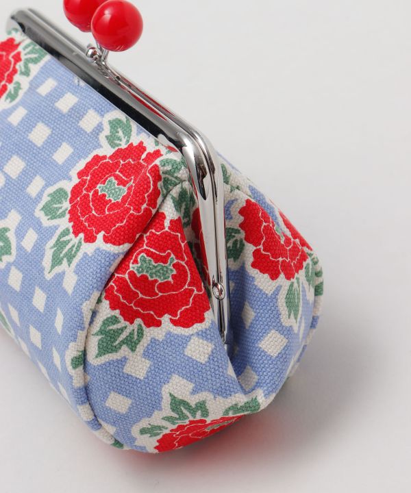 KOUSHI - Retro Like Gamaguchi Barrel Pouch