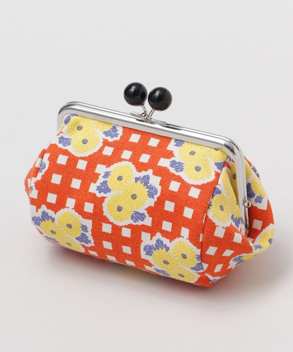 KOUSHI - Retro Like Gamaguchi Barrel Pouch