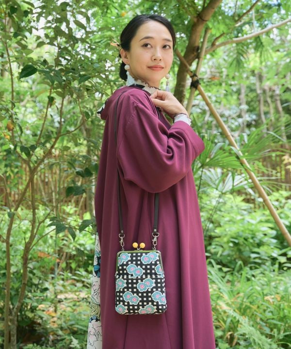 KOUSHI - GAMAGUCHI Clasp Shoulder Bag