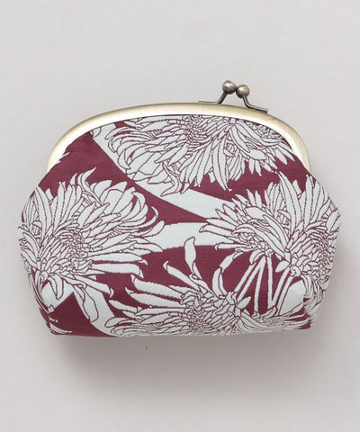 KAEI - Fukure-Ori Floral GAMAGUCHI Pouch