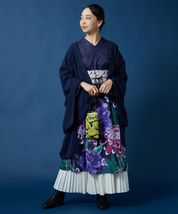 KAEI - Fukure-Ori Floral GAMAGUCHI Shoulder Bag